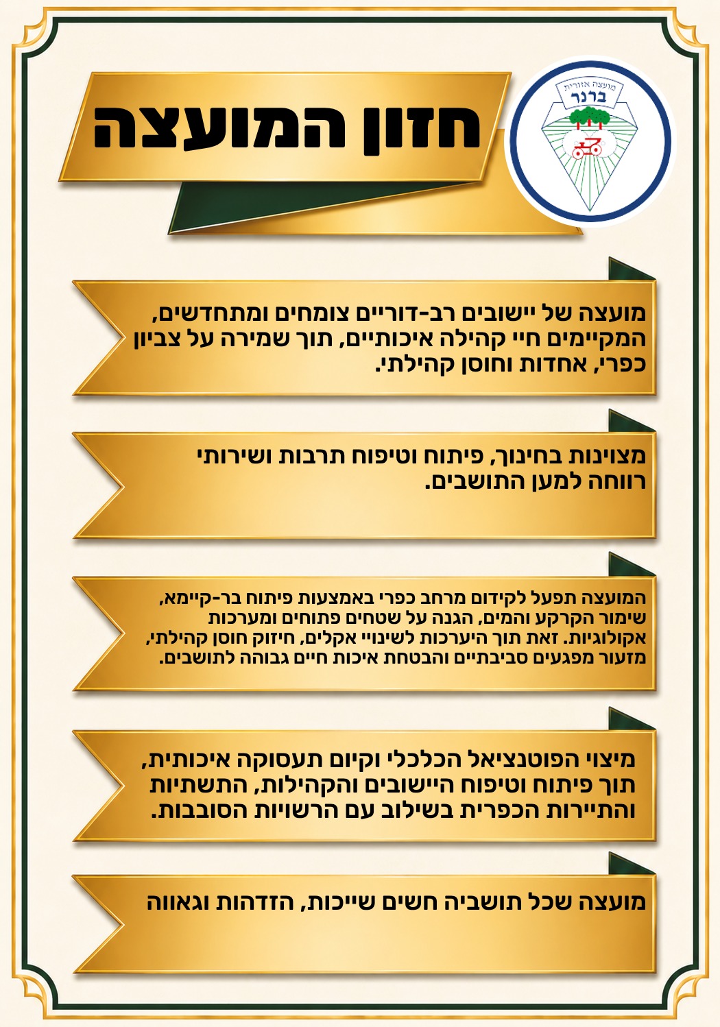 חזון המועצה